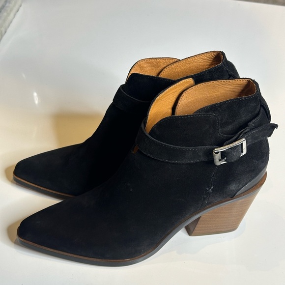 Rag and Bone Ramone Black Suede Boot - Picture 5 of 10